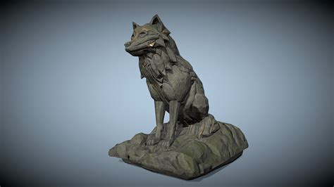 Fenrir Statue - 3D model by Shanice de Jong (@jong3303) [d4e006e] - Sketchfab