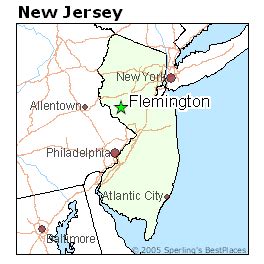 Flemington New Jersey Map - Alvina Margalit