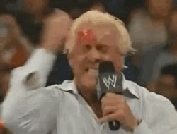 Rick Flair Shouting Wooo! GIF | GIFDB.com