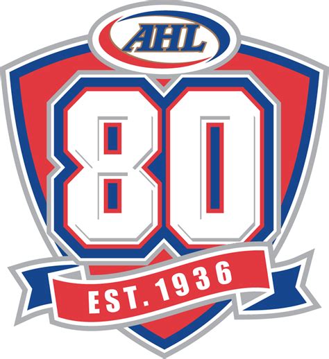 American Hockey League Anniversary Logo - American Hockey League (AHL) - Chris Creamer's Sports ...