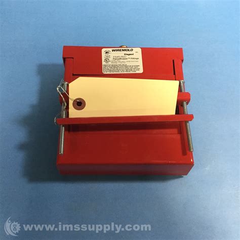 Wiremold FS4R-RED Thru-Wall Fitting - IMS Supply