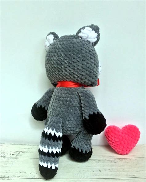 Raccoon crochet animal plush amigurumi raccoon toy raccoon | Etsy