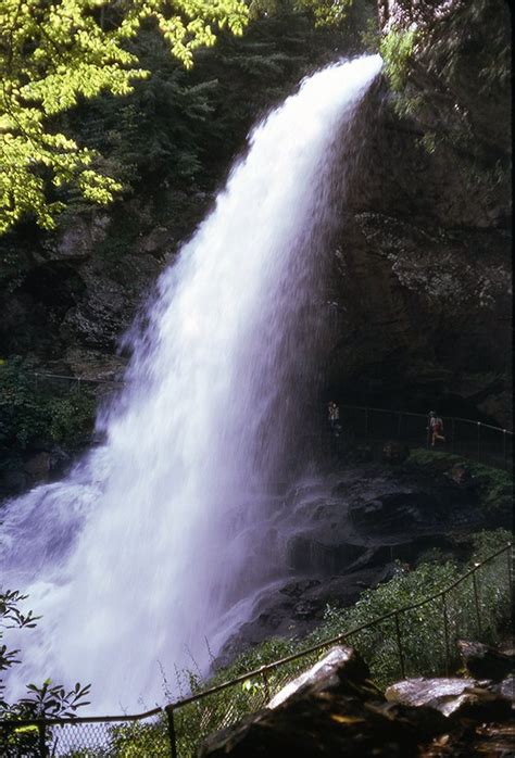 Waterfalls of Macon County, North Carolina 2: Dry Falls, 8-13-74 - The ...