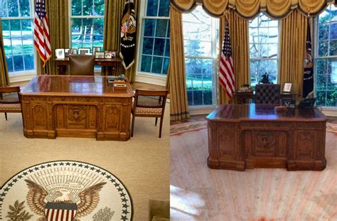 See the changes Donald Trump made to the Oval Office