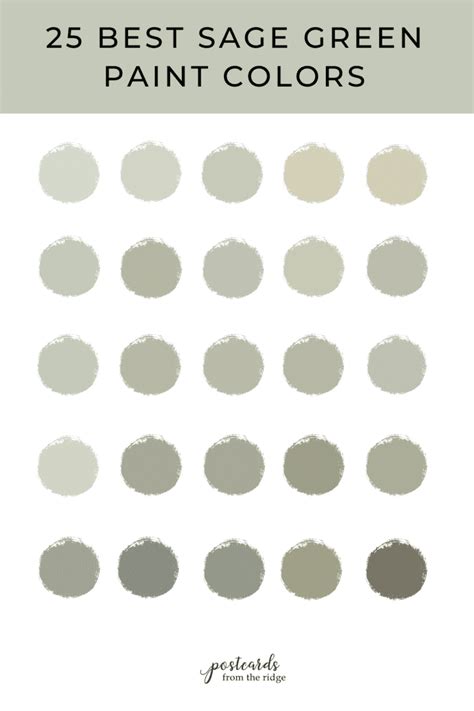 25 Best Sage Green Paint Colors | Sage green paint color, Sage green ...