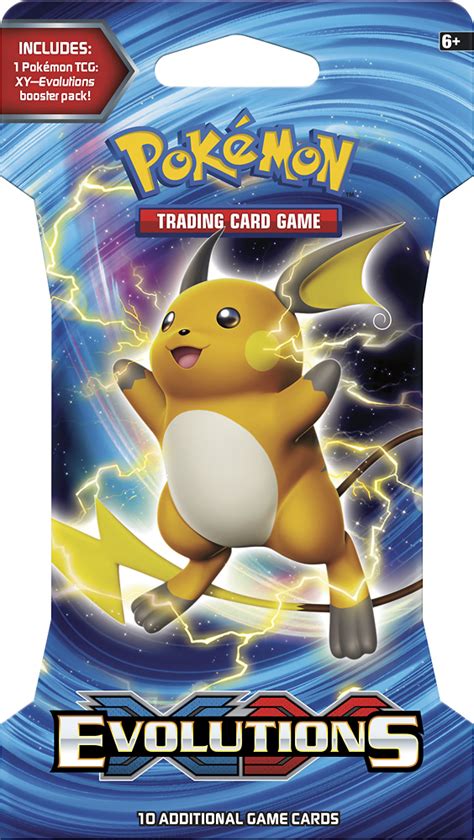 Customer Reviews: Pokémon XY Evolutions Sleeved Booster Trading Cards ...