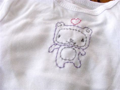 that's mellifluous!: hand embroidery for baby.