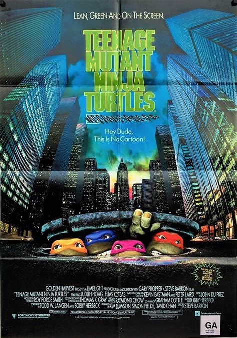 Teenage Mutant Ninja Turtles Movie Poster