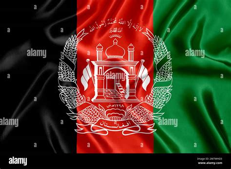 Flag of Afghanistan Stock Photo - Alamy