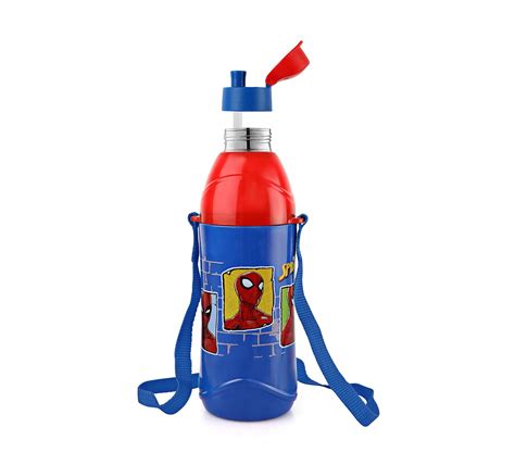 Synecart – Cello Puro Kids Zee Insulated Stainless Steel Water Bottle, 400 ml (Blue) Online