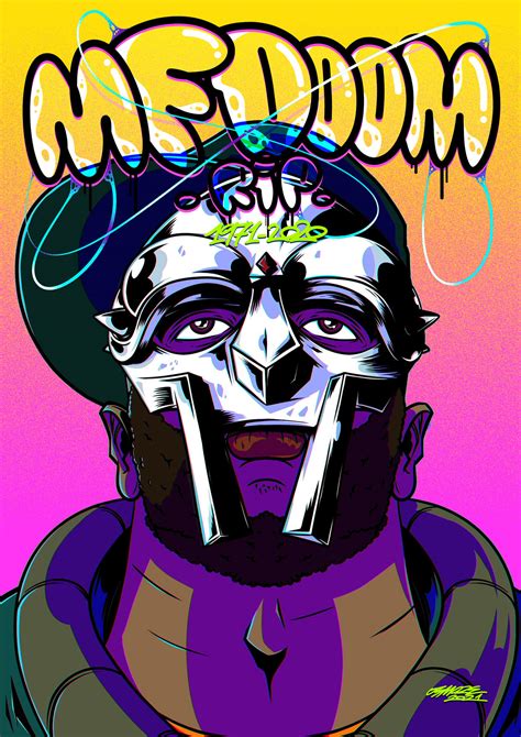 MF DOOM tribute on Behance