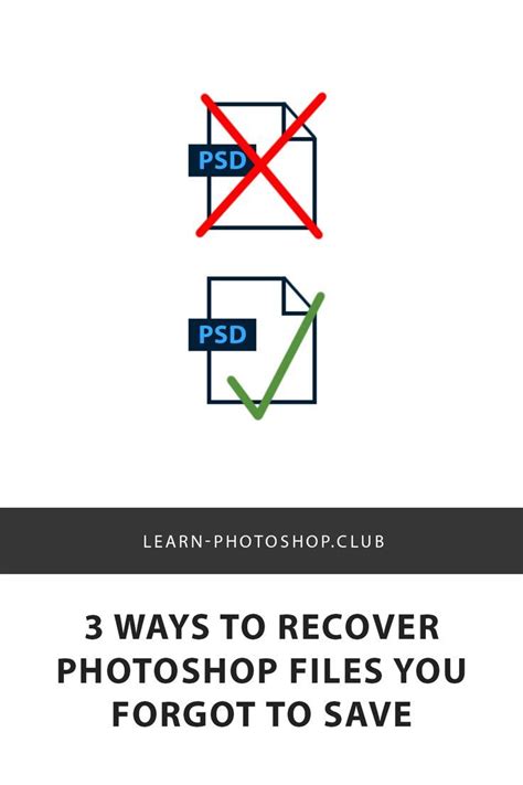 3 Ways to Recover Photoshop Files You Forgot to Save | Learn photoshop, Photoshop, Photoshop ...