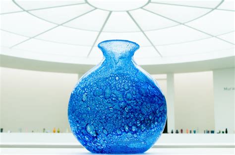 Blue Glass Vase · Free Stock Photo