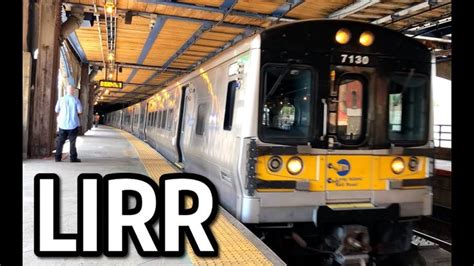 ⁴ᴷ LIRR M7 Train arriving at East New York | Long island railroad, Train, Island