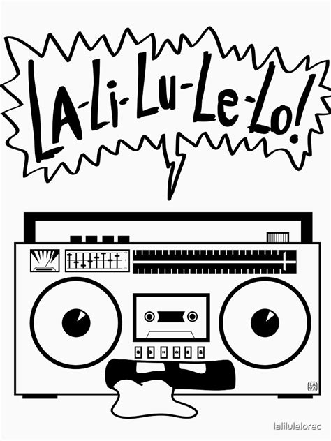 "La-Li-Lu-Le-Lo Logo" T-shirt by lalilulelorec | Redbubble