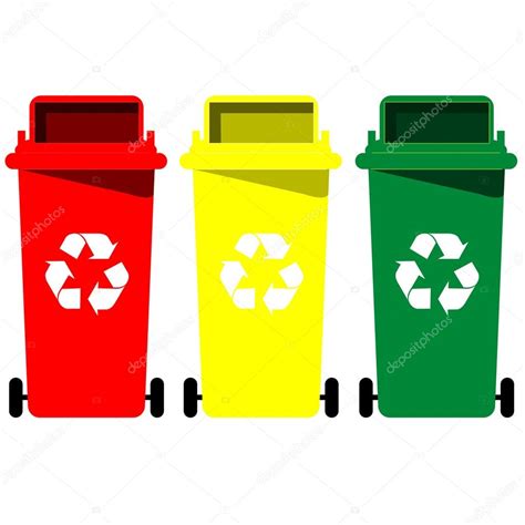 Recycle bin vector — Stock Vector © attaphongw #26602655