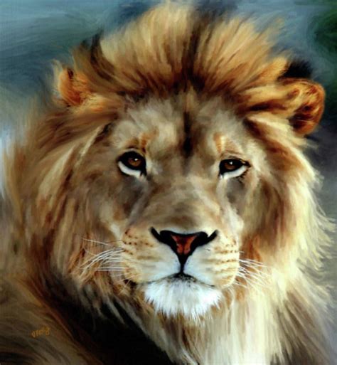 Aslan Painting by Valerie Anne Kelly - Pixels