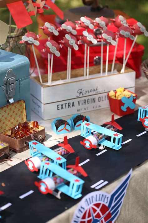 Airplane Party, Plane Party, Airplane Party Ideas, Garden airplane ...