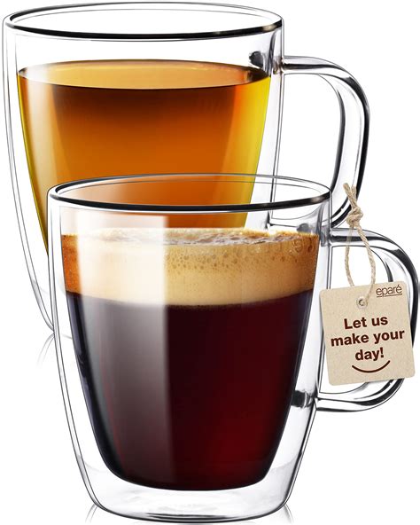 Buy Eparé - Insulated Glass Coffee Mugs Set Online at desertcartPAKISTAN