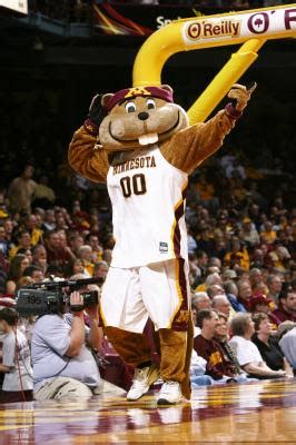 Williams Arena: Gophers mascot Goldy Gopher bio