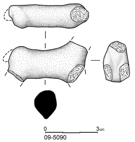 Animal figurine (cat# 08-5090): side view (a) and drawing (b).... | Download Scientific Diagram