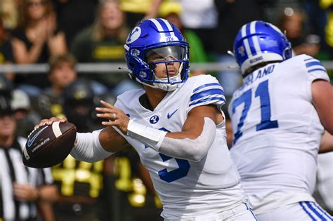 No. 19 BYU looks to reignite stagnant run attack vs Wyoming - WTOP News