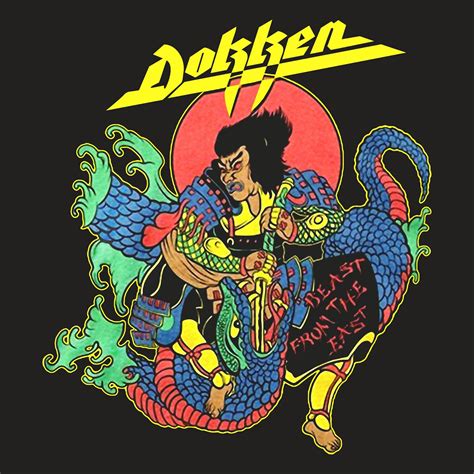 Dokken T-Shirt | Beast From The East Album Art Dokken T-Shirt