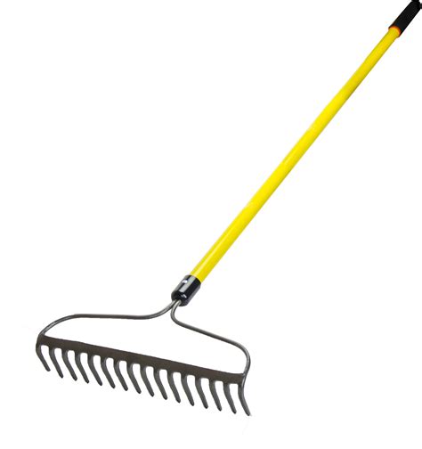 28-133 Bow Rake 16-inch With 60-inch Fiberglass Handle Quantity of 1 ...