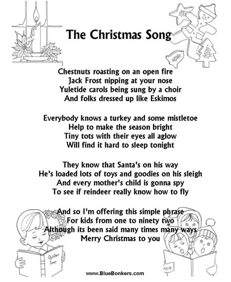 Pin on christmas song lyrics