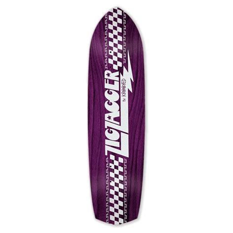 Zip Zagger by Krooked Cruiser Skateboard Deck 8.625" (Purple ...