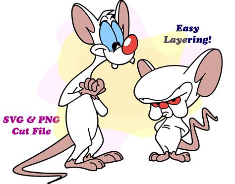 Pinky And The Brain Svg