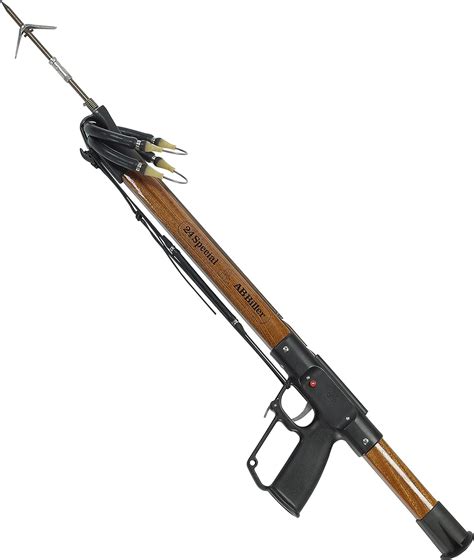 Amazon.com : AB Biller 32" Special Spear Gun, Mahogany, Mahogany : Ice Fishing Spearing ...