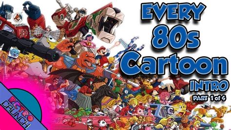 EVERY 80s Cartoon Intro EVER | Part 1 of 4 | 80s cartoon, 80s cartoons, Cartoon