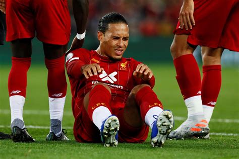 Liverpool Confirm Van Dijk Will Require Surgery On Knee Ligament Injury