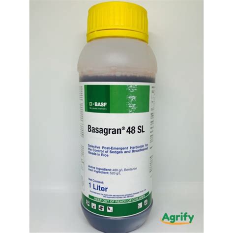 Basagran 48sl 500ml-1liter Selective Herbicide | Shopee Philippines