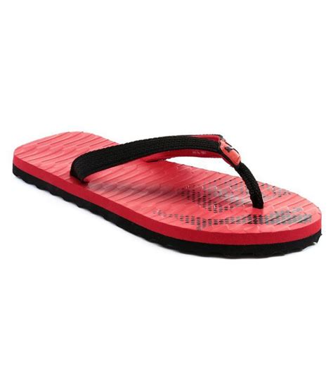 Puma Red Slippers available at SnapDeal for Rs.299