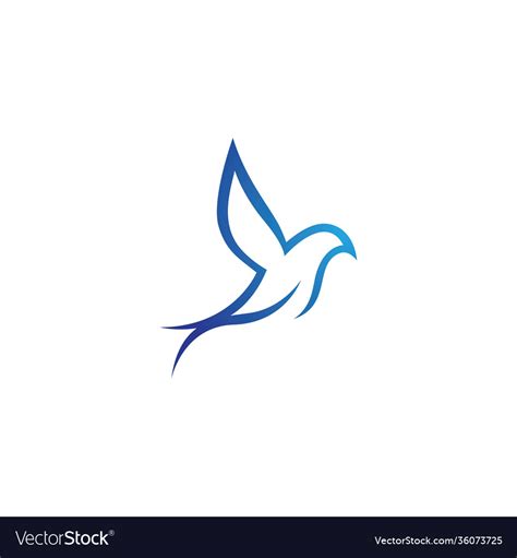 Bird logo images Royalty Free Vector Image - VectorStock