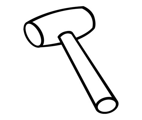 hammer black and white clipart 10 free Cliparts | Download images on ...