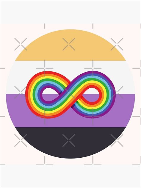 "Neurodivergent and Nonbinary | Neurodiversity Symbol and Nonbinary ...