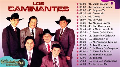 LOS CAMINANTES EXITOS 2022 - 20 GRANDES EXITOS DE LOS CAMINANTES - MIX ...