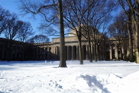 The MIT Campus under snow, Cambridge, MA. | Cambridge, Campus ...