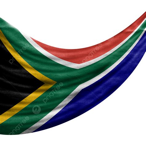 South Africa Flag Waving With Texture, South Africa, Africa, Flag PNG Transparent Clipart Image ...