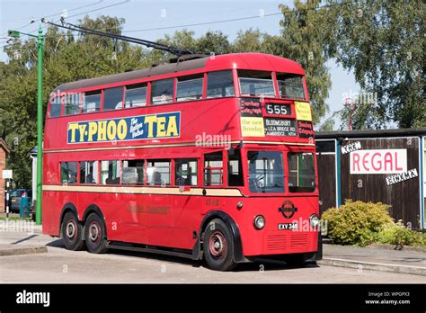 A London Transport trolleybus at the trolleybus museum Sandtoft, England Stock Photo - Alamy