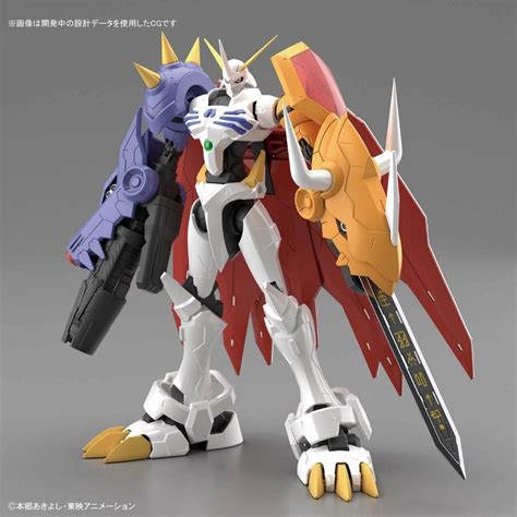 BANDAI Figure-Rise Omnimon/Omegamon (Amplified) Digimon, Hobbies & Toys ...