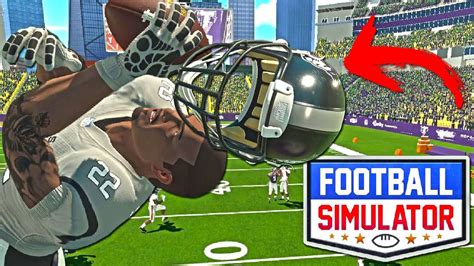 This ALL NEW Football Game Is CRAZY!! Football Simulator Gameplay - YouTube