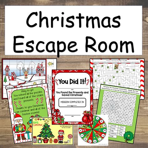 Christmas Escape Room - Hands-On Teaching Ideas