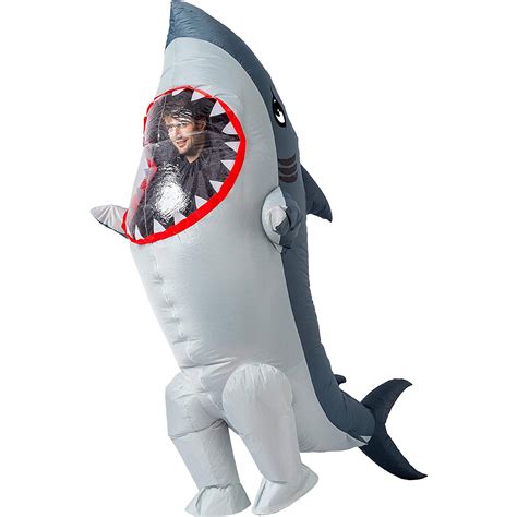 Huge Inflatable Shark Costume | The Green Head