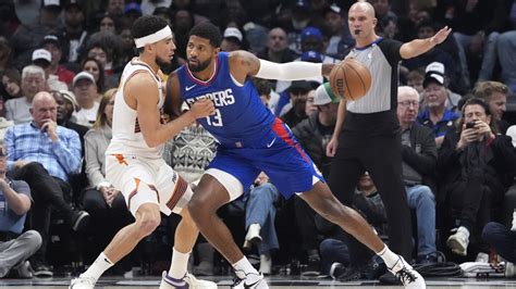 Clippers rout Suns 138-111 for 2nd time in 5 days behind George and Zubac | AP News