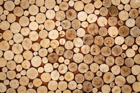 Abstract of wood logs texture ... | Stock image | Colourbox