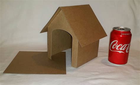 Cardboard DIY 7 1/2 Tall Dog House Set of 12 Flat | Etsy